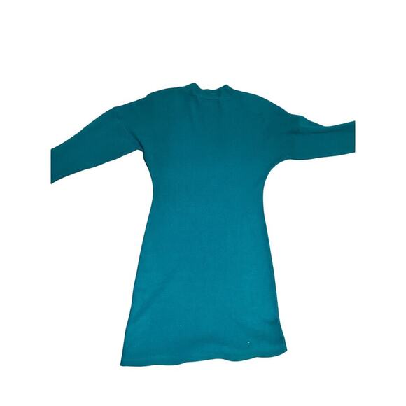 Size Medium L.T. II Vintage Sweaterdress w/ Shoulder Pads - Picture 2 of 3